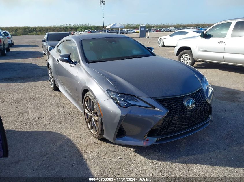 VIN JTHHZ5BC0K5019858 2019 Lexus RC, 350 F Sport no.1