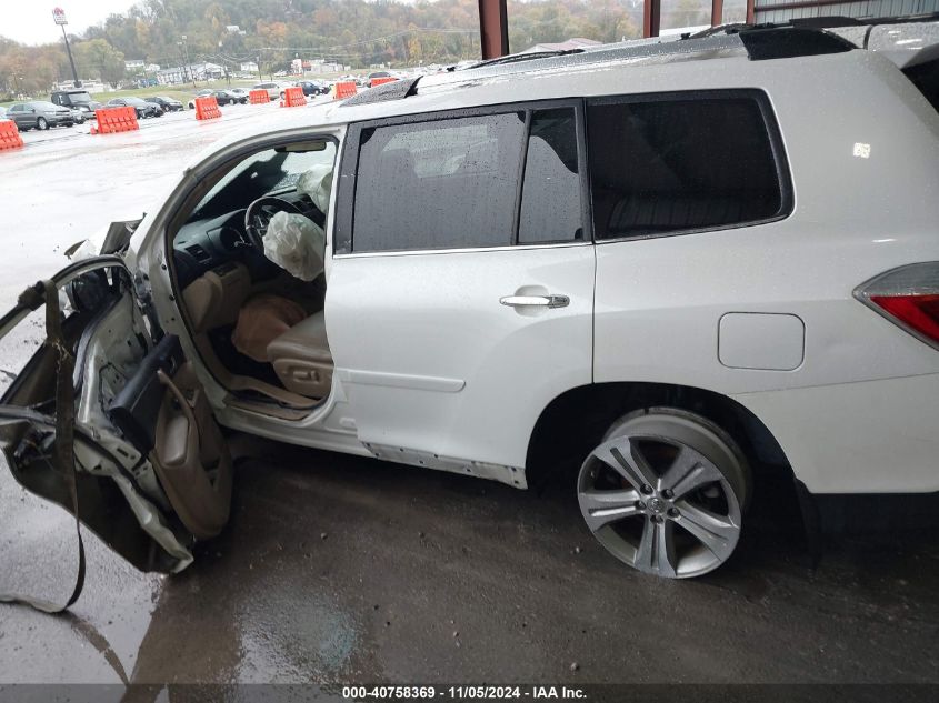 2011 Toyota Highlander Limited V6 VIN: 5TDDK3EH6BS089178 Lot: 40758369