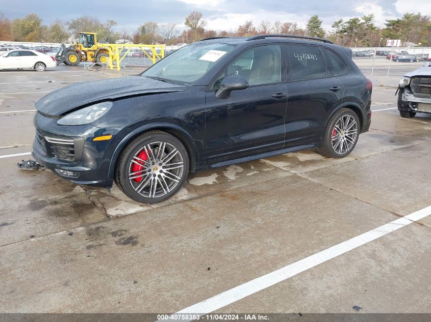 VIN WP1AD2A20GLA80492 2016 Porsche Cayenne, Gts no.2