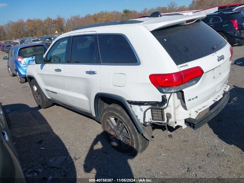 2018 Jeep Grand Cherokee Limited 4X4 VIN: 1C4RJFBG5JC411802 Lot: 40758387