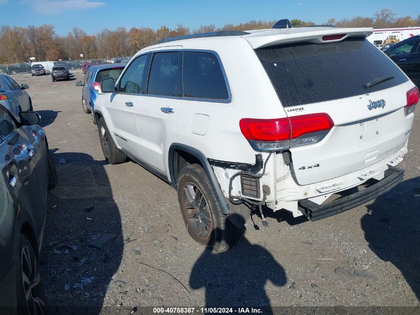 2018 Jeep Grand Cherokee Limited 4X4 VIN: 1C4RJFBG5JC411802 Lot: 40758387