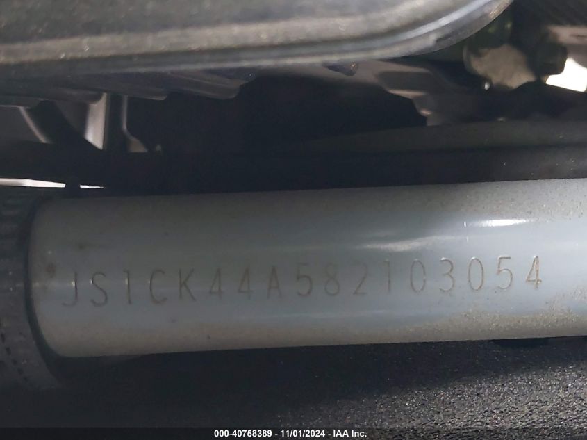 2008 SUZUKI AN400 JS1CK44A582103054