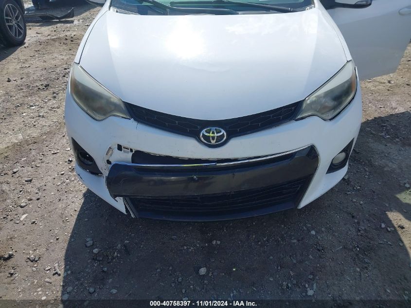 2014 Toyota Corolla S Plus VIN: 2T1BURHE5EC194832 Lot: 40758397