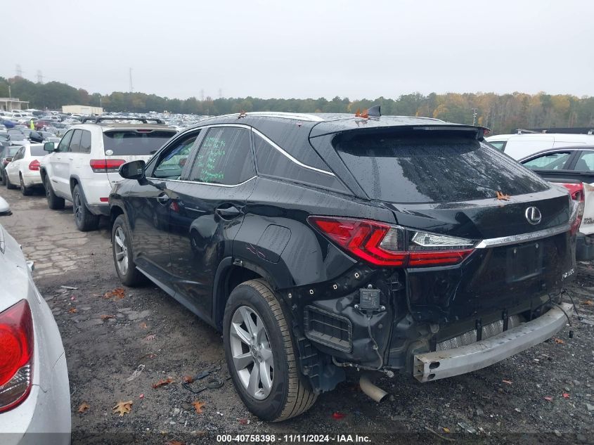 VIN 2T2ZZMCA9GC014435 2016 Lexus RX, 350 no.3