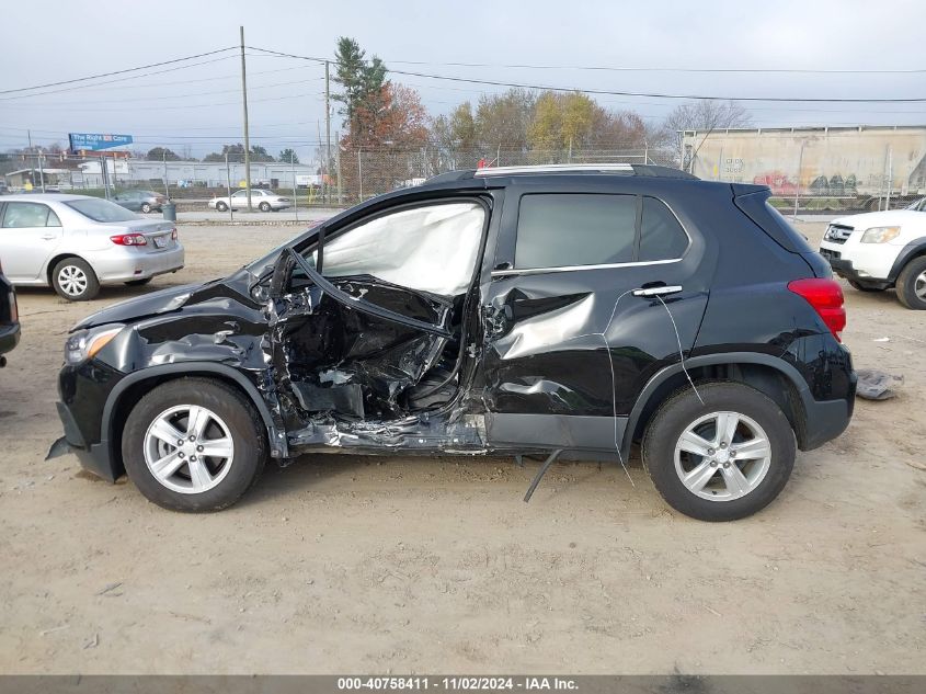 2018 Chevrolet Trax Lt VIN: 3GNCJLSB9JL386567 Lot: 40758411