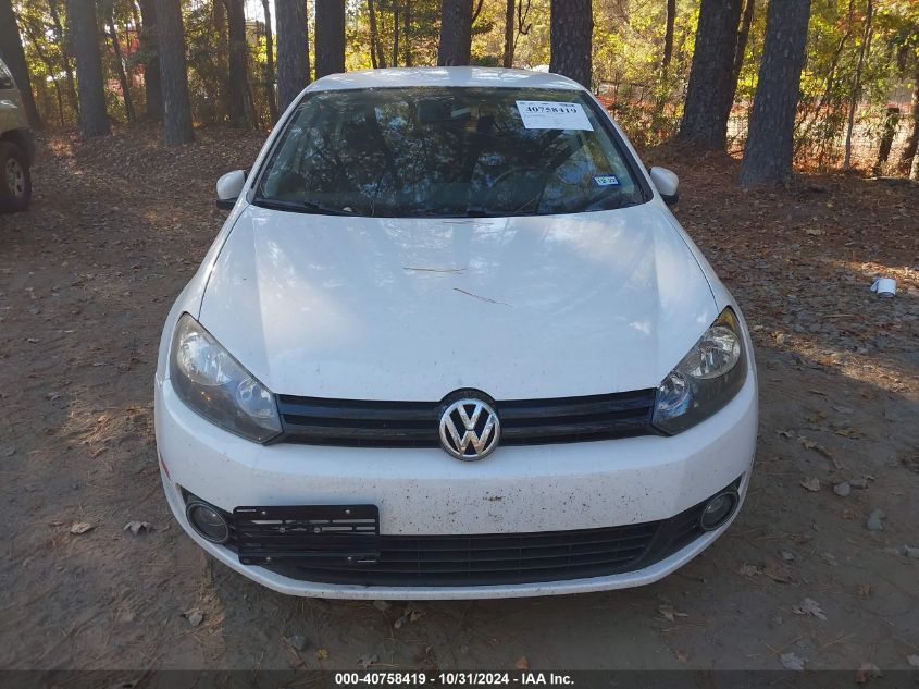 2014 Volkswagen Golf 2.0L Tdi VIN: WVWDM7AJ2EW002309 Lot: 40758419