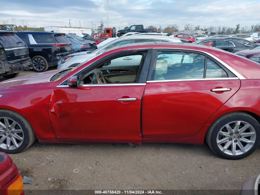 2014 Cadillac Cts Luxury VIN: 1G6AX5SX9E0124866 Lot: 40758420