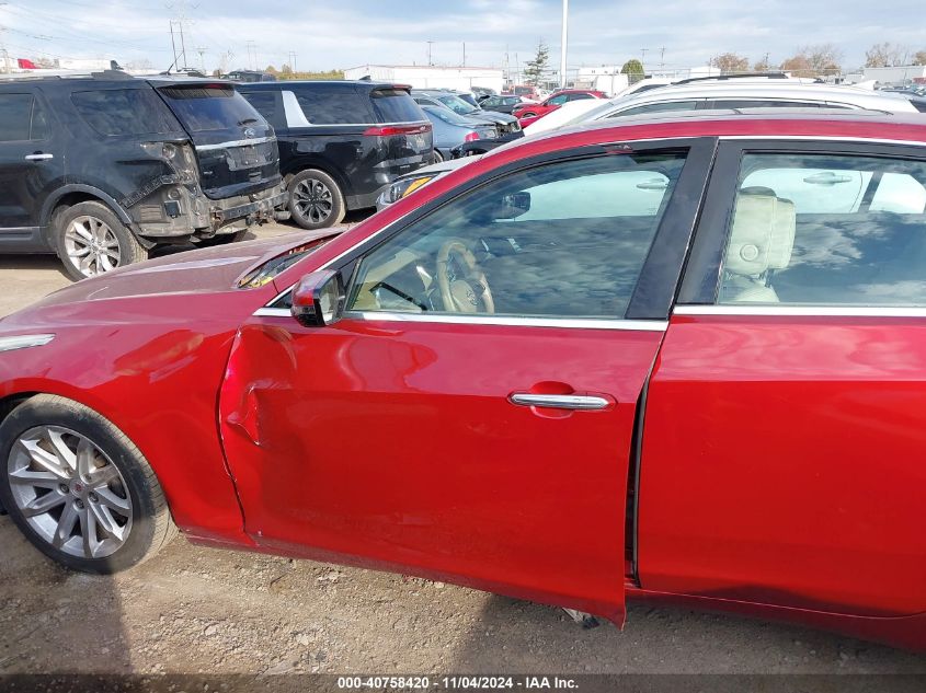 2014 Cadillac Cts Luxury VIN: 1G6AX5SX9E0124866 Lot: 40758420