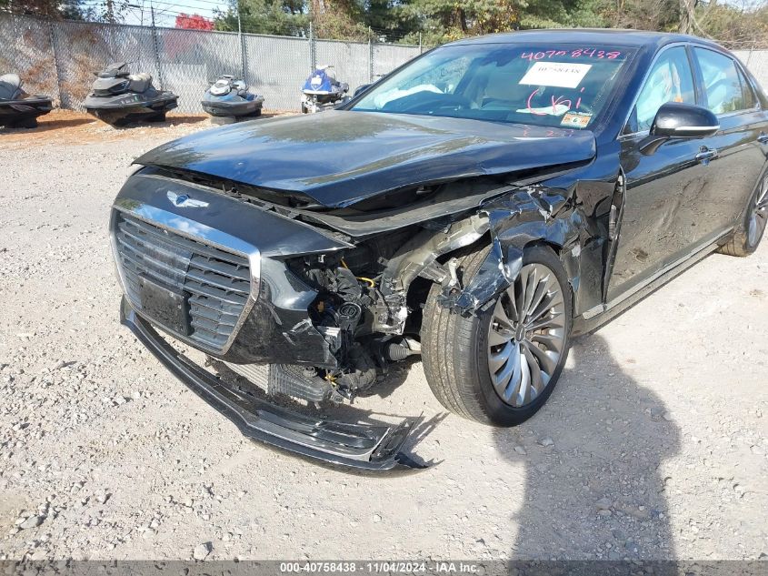 2017 Genesis G90 3.3T Premium VIN: KMHG34JA3HU033322 Lot: 40758438