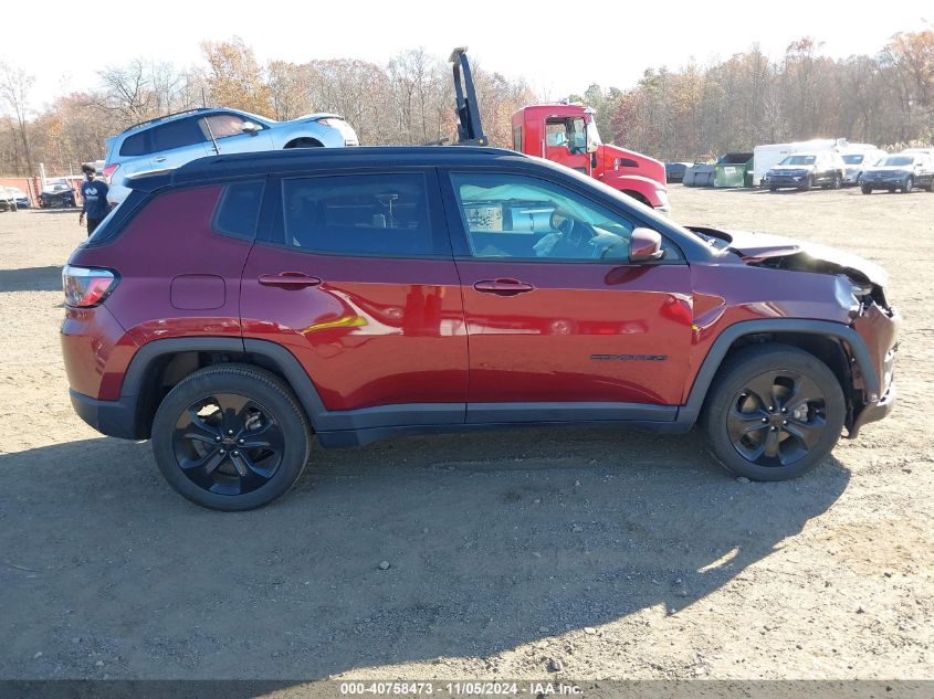 2021 Jeep Compass Altitude 4X4 VIN: 3C4NJDBB4MT586137 Lot: 40758473