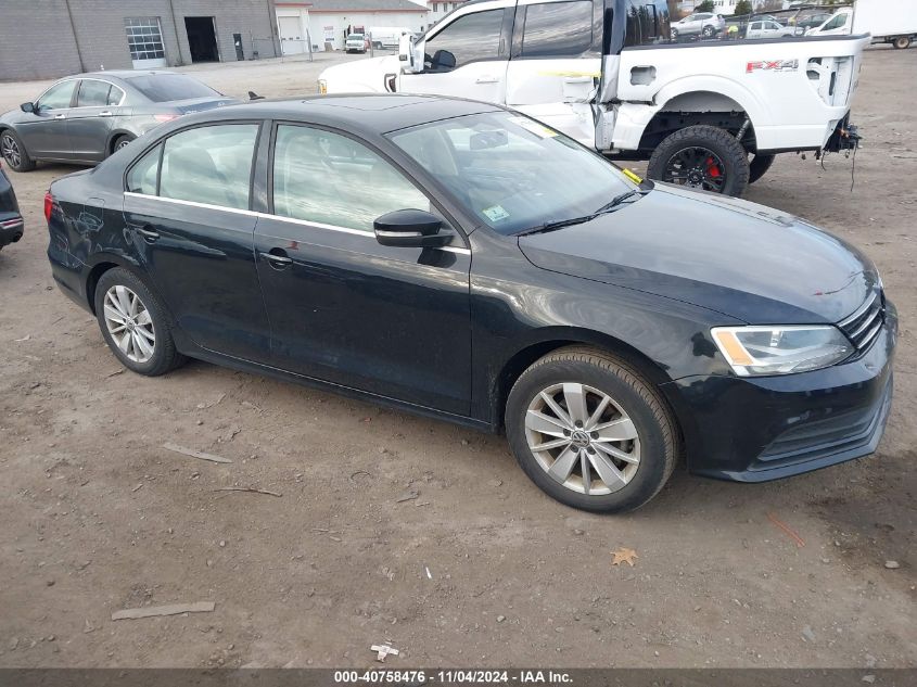 2015 Volkswagen Jetta 1.8T Se VIN: 3VWD17AJ7FM287306 Lot: 40758476