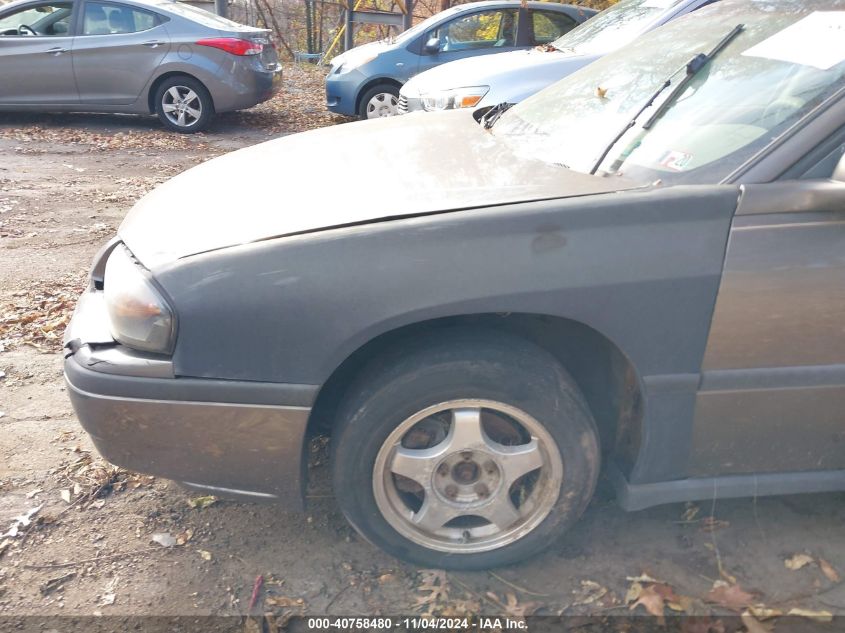 2002 Chevrolet Impala VIN: 2G1WF52E929117771 Lot: 40758480