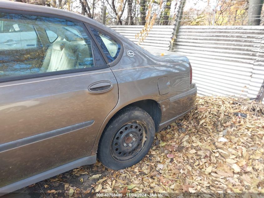 2002 Chevrolet Impala VIN: 2G1WF52E929117771 Lot: 40758480