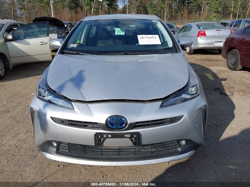 2022 Toyota Prius Le Awd-E VIN: JTDL9MFU5N3034199 Lot: 40758492