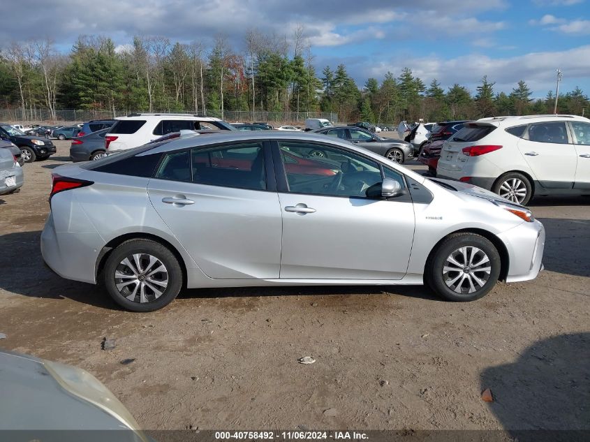 2022 Toyota Prius Le Awd-E VIN: JTDL9MFU5N3034199 Lot: 40758492