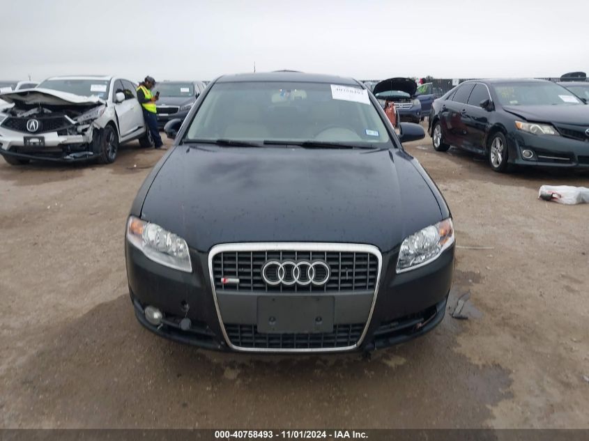 2008 Audi A4 2.0T VIN: WAUAF78E48A023005 Lot: 40758493