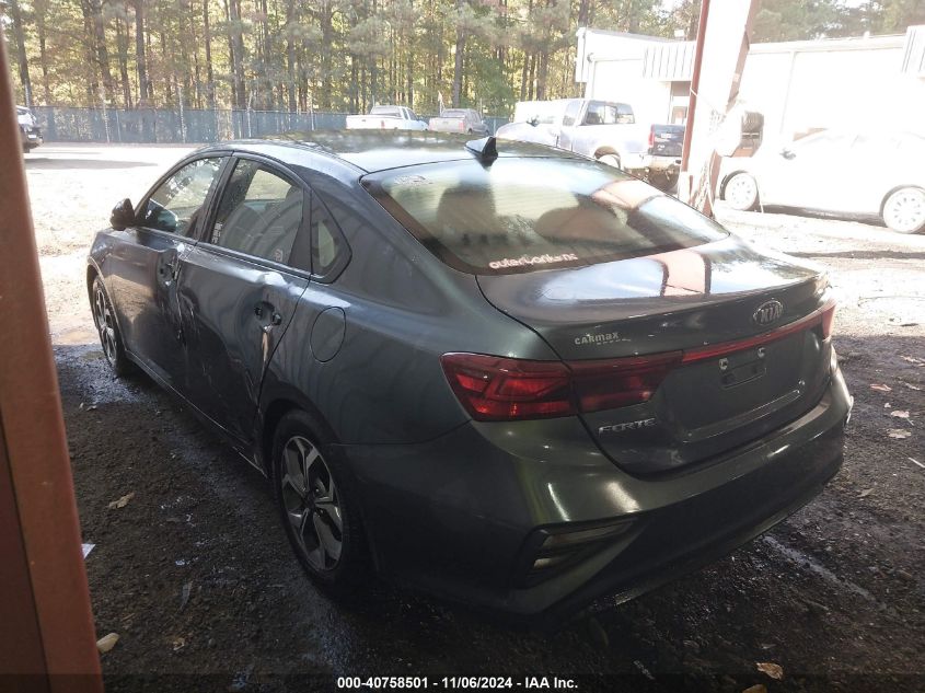 2020 Kia Forte Lxs VIN: 3KPF24AD3LE183645 Lot: 40758501