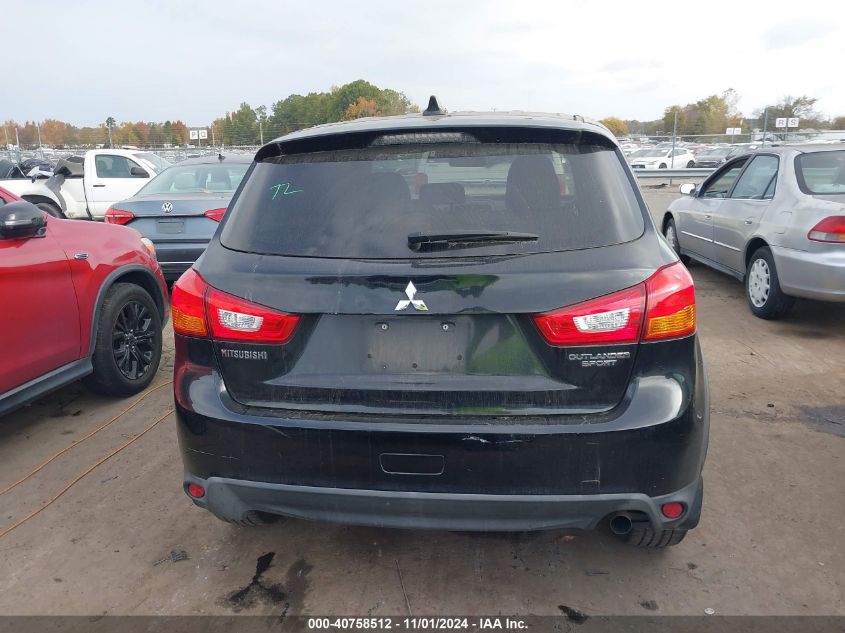 2017 Mitsubishi Outlander Sport 2.0 Es/2.0 Le VIN: JA4AP3AU4HZ040182 Lot: 40758512