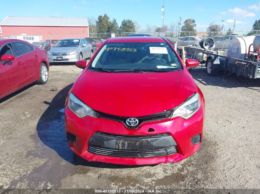 2014 TOYOTA COROLLA LE - 2T1BURHE3EC119871