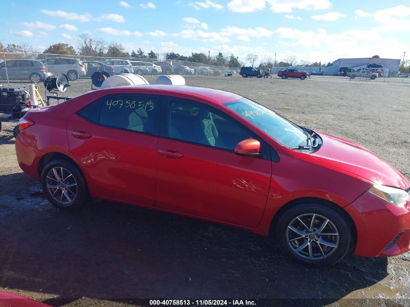 2014 Toyota Corolla Le VIN: 2T1BURHE3EC119871 Lot: 40758513