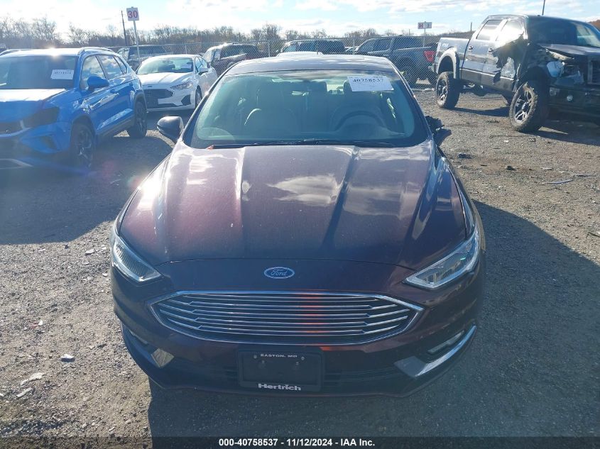 VIN 3FA6P0HD1HR333354 2017 Ford Fusion, SE no.12