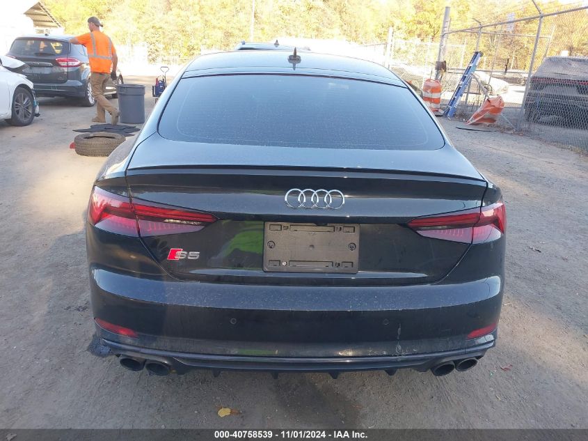 2019 Audi S5 3.0T Premium VIN: WAUB4CF54KA052517 Lot: 40758539