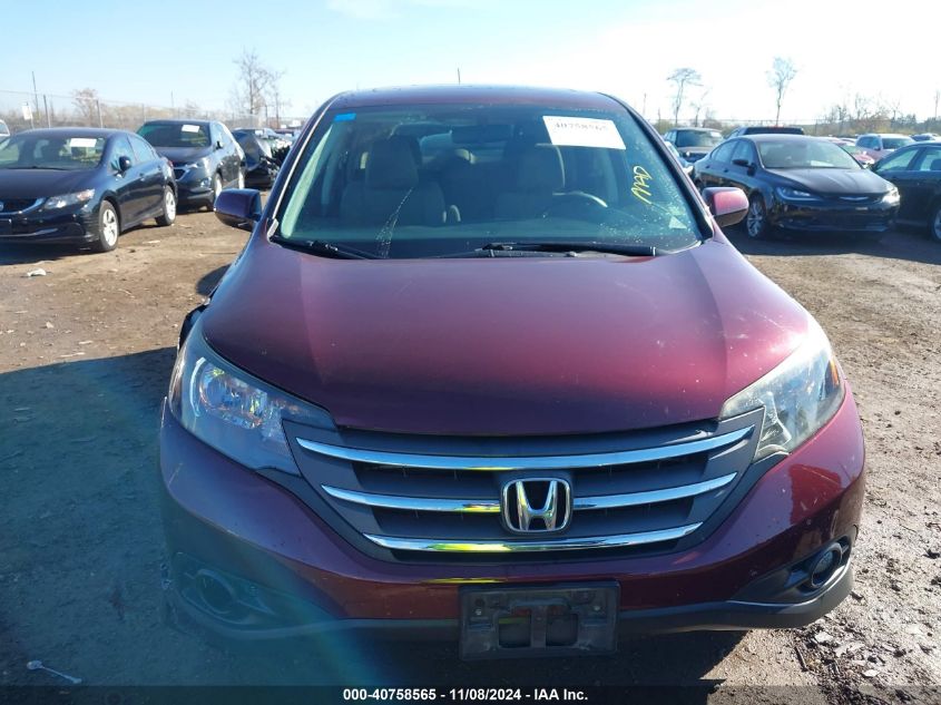 2014 Honda Cr-V Ex VIN: 5J6RM4H53EL117252 Lot: 40758565