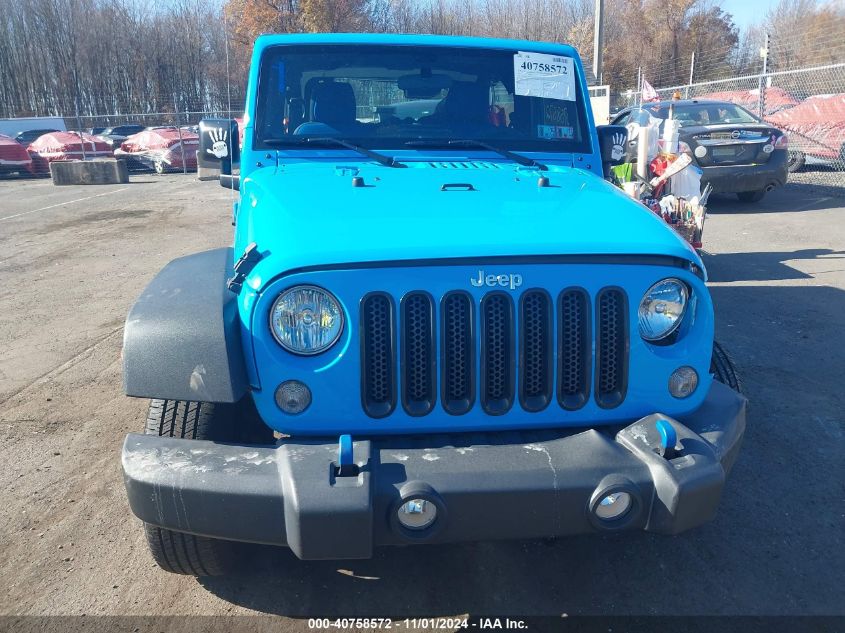 2017 Jeep Wrangler Sport 4X4 VIN: 1C4AJWAG9HL748921 Lot: 40758572