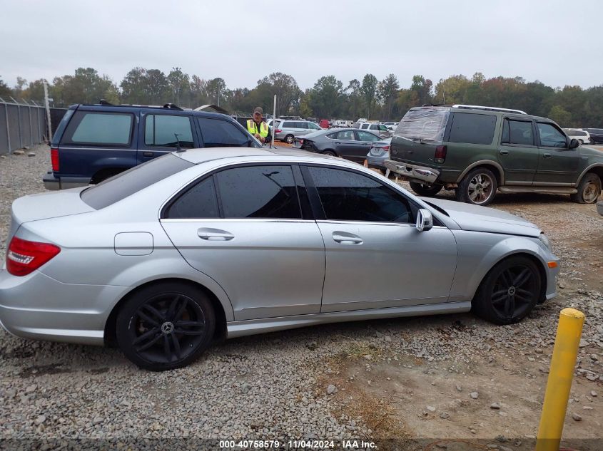 2014 Mercedes-Benz C-Class C 250 Sport/Luxury VIN: WDDGF4HB2EA947090 Lot: 40758579