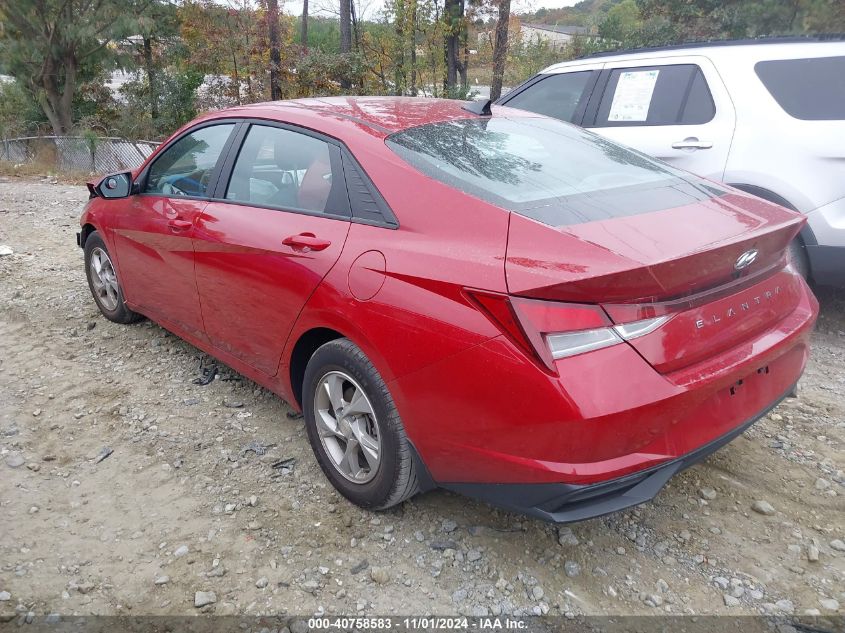 2022 Hyundai Elantra Se VIN: KMHLL4AG3NU357255 Lot: 40758583