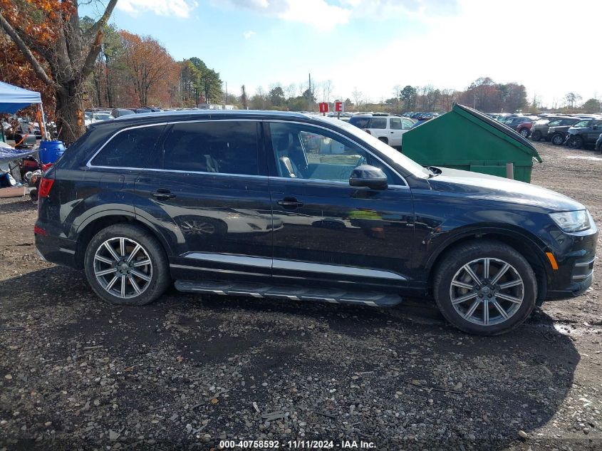 2017 Audi Q7 3.0T Premium VIN: WA1LAAF7XHD024440 Lot: 40758592