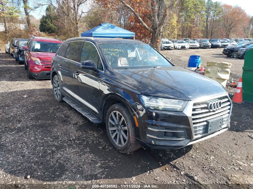 2017 Audi Q7 3.0T Premium VIN: WA1LAAF7XHD024440 Lot: 40758592