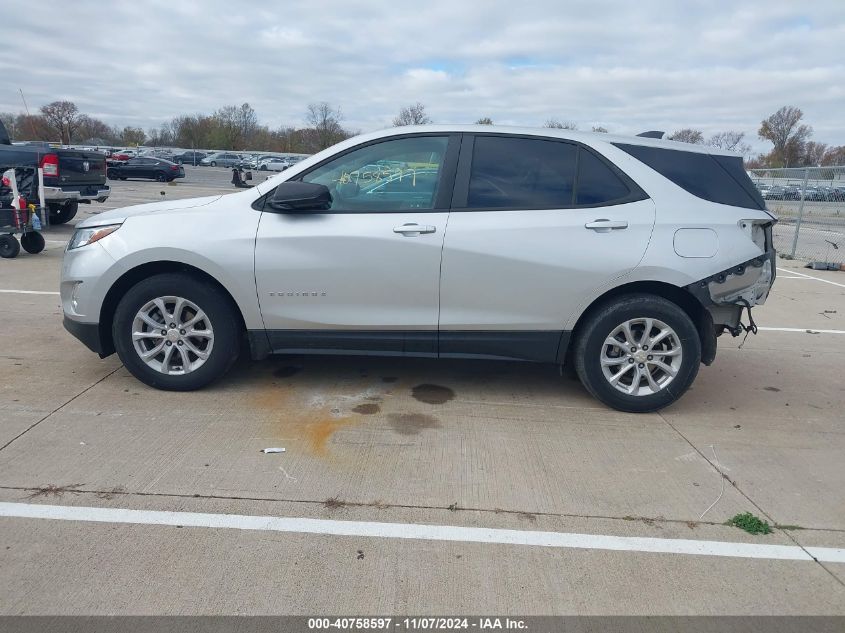 2020 Chevrolet Equinox Fwd Ls VIN: 3GNAXHEVXLS735706 Lot: 40758597