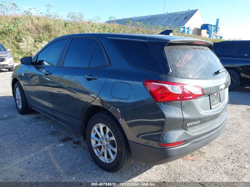 VIN 2GNAXHEV7L6279937 2020 Chevrolet Equinox, Fwd Ls no.3