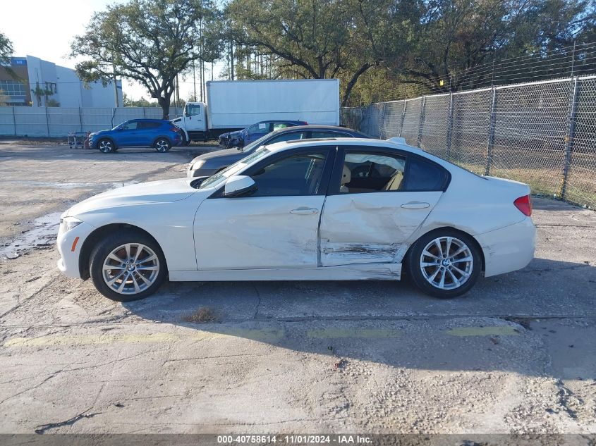 2017 BMW 320I xDrive VIN: WBA8A3C35HA067090 Lot: 40758614