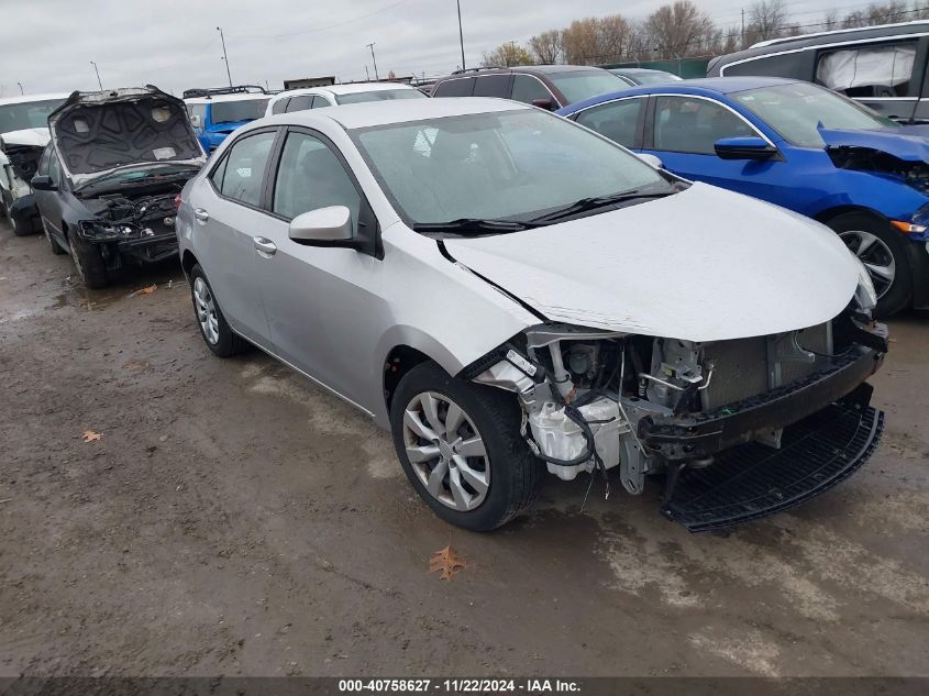 2014 Toyota Corolla Le VIN: 2T1BURHE5EC203755 Lot: 40758627