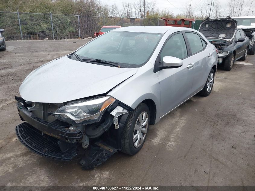 2014 Toyota Corolla Le VIN: 2T1BURHE5EC203755 Lot: 40758627