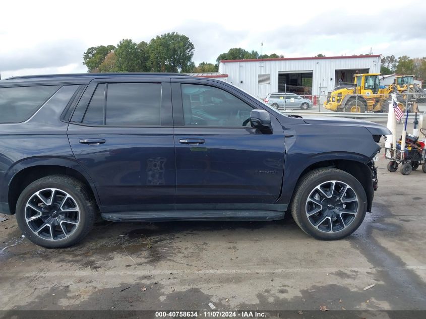 2023 Chevrolet Tahoe 4Wd Rst VIN: 1GNSKRKD5PR390808 Lot: 40758634