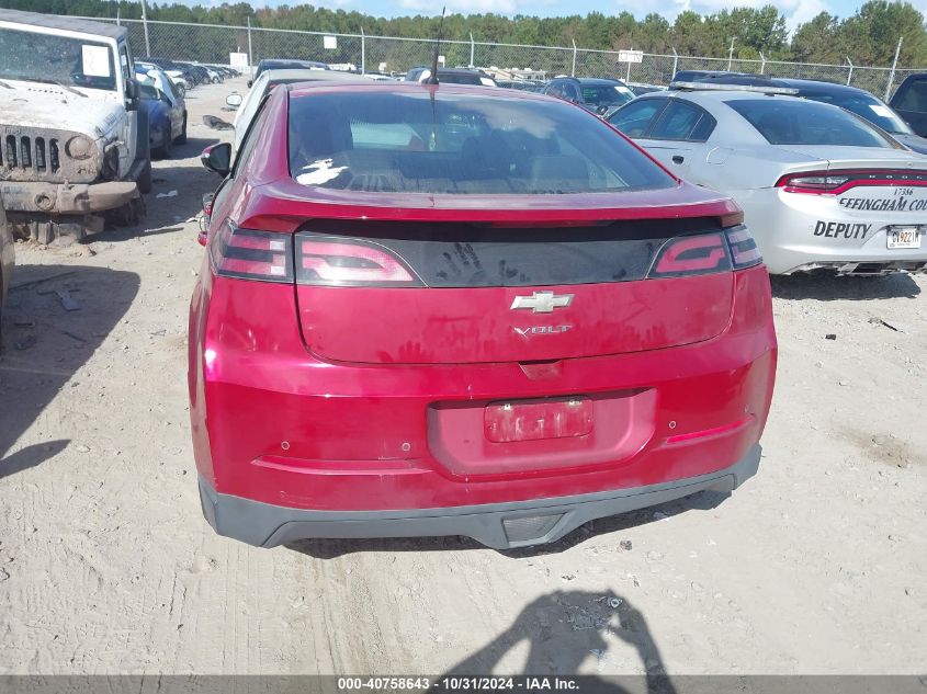 2013 Chevrolet Volt VIN: 1G1RD6E4XDU106649 Lot: 40758643