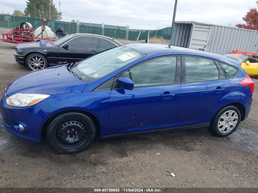 2012 Ford Focus Se VIN: 1FAHP3K29CL241840 Lot: 40758653