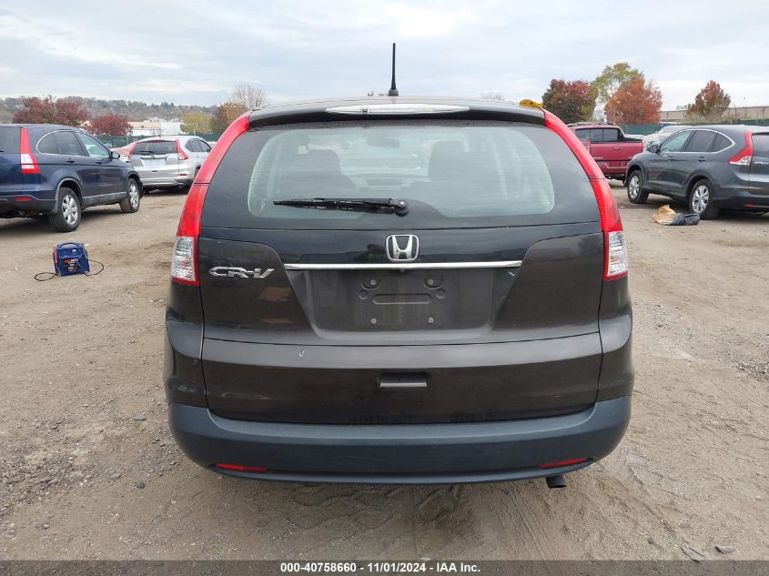 2013 Honda Cr-V Lx VIN: 5J6RM3H36DL025575 Lot: 40758660