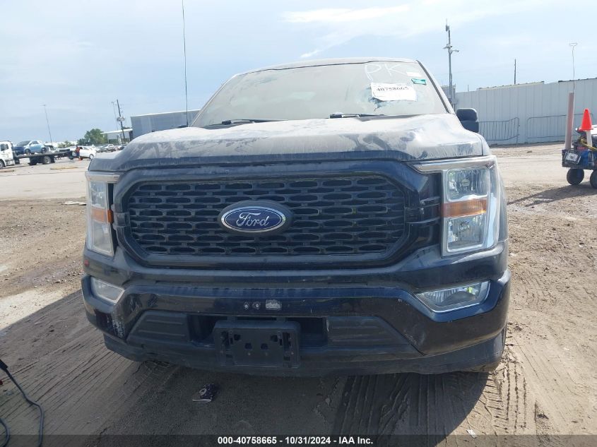 2021 Ford F-150 Xl VIN: 1FTEW1CP2MKD16111 Lot: 40758665