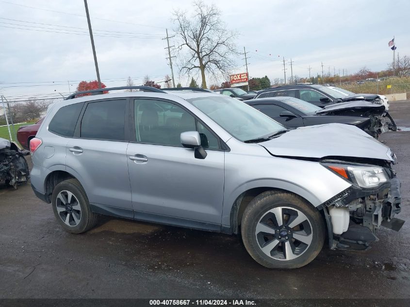 2018 Subaru Forester 2.5I Premium VIN: JF2SJAEC1JH468614 Lot: 40758667