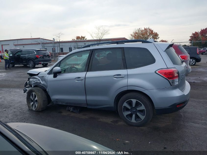 2018 Subaru Forester 2.5I Premium VIN: JF2SJAEC1JH468614 Lot: 40758667