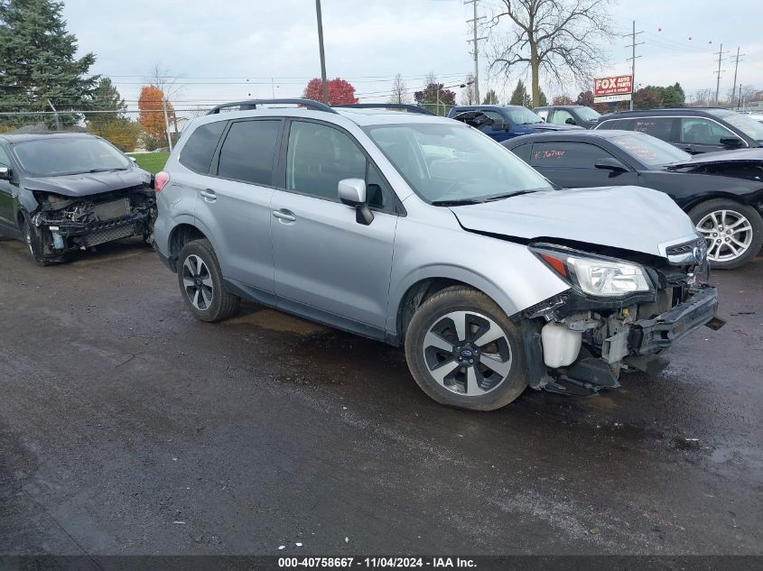 2018 Subaru Forester 2.5I Premium VIN: JF2SJAEC1JH468614 Lot: 40758667