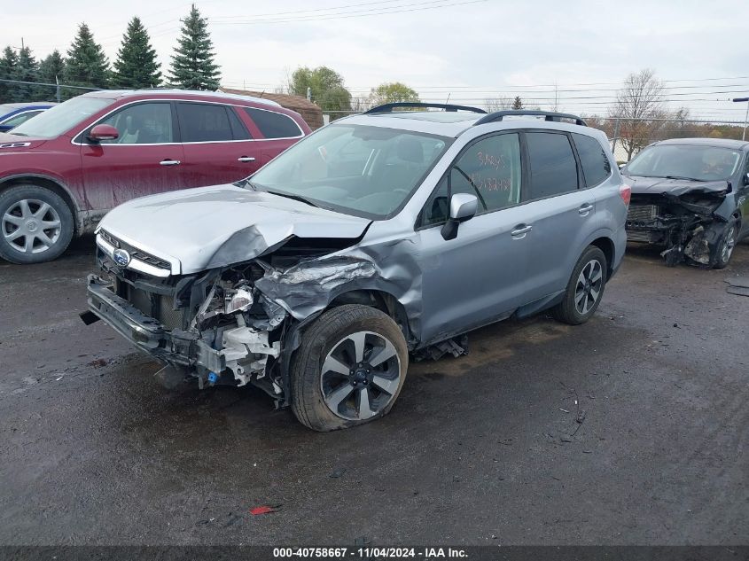 2018 Subaru Forester 2.5I Premium VIN: JF2SJAEC1JH468614 Lot: 40758667