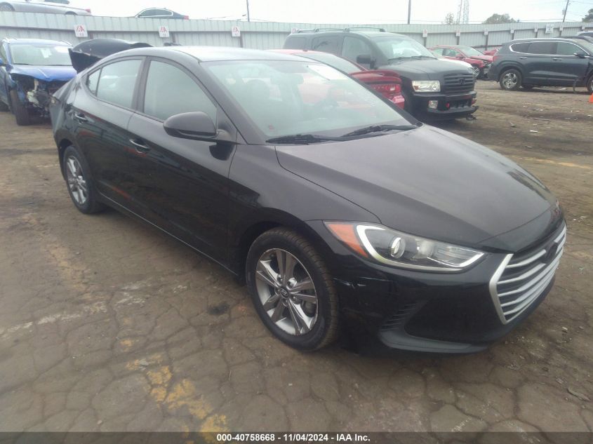 2018 HYUNDAI ELANTRA SEL - KMHD84LF3JU452354