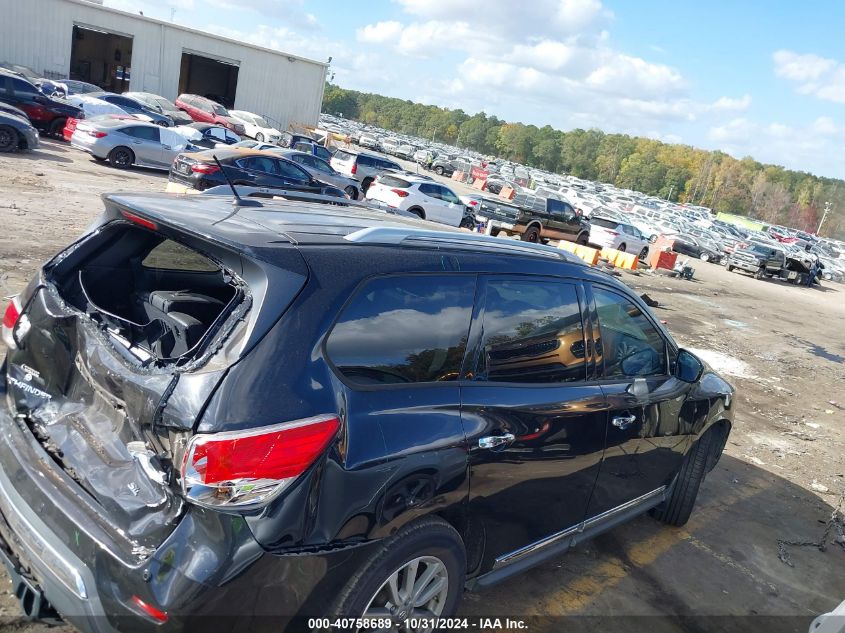 2016 Nissan Pathfinder Sl VIN: 5N1AR2MNXGC657310 Lot: 40758689