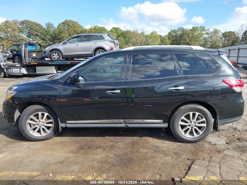 2016 Nissan Pathfinder Sl VIN: 5N1AR2MNXGC657310 Lot: 40758689