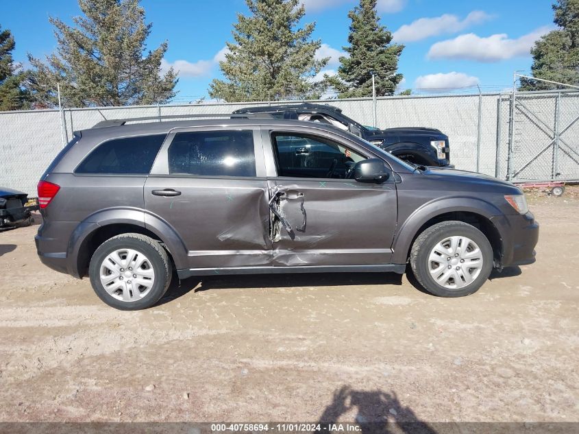 2018 Dodge Journey Se VIN: 3C4PDCABXJT195792 Lot: 40758694